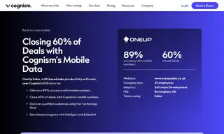 Preview of the OneUp Sales Case Study