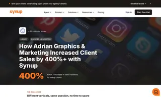 Preview of the Adrian Graphics & Marketing Case Study