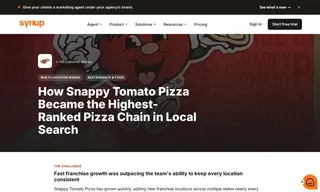 Preview of the Snappy Tomato Pizza Case Study