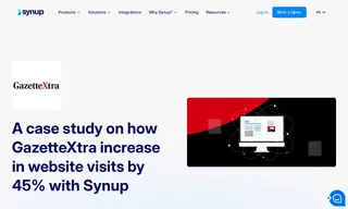 Preview of the GazetteXtra Case Study