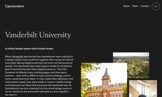 Preview of the Vanderbilt University Case Study