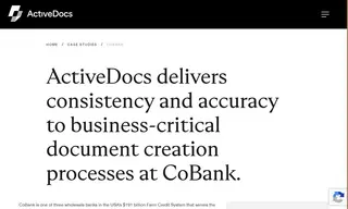 Preview of the CoBank Case Study