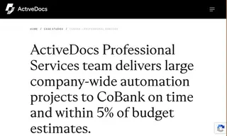 Preview of the CoBank Case Study