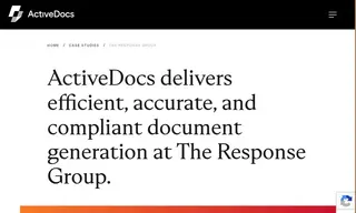 Preview of the The Response Group Case Study