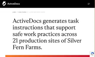 Preview of the Silver Fern Farms Case Study