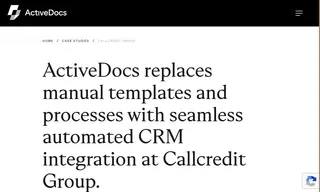 Preview of the Callcredit Group Case Study