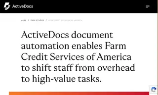 Preview of the Farm Credit Services of America Case Study