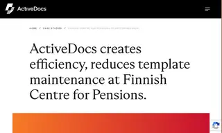 Preview of the Finnish Centre for Pensions (Eläketurvakeskus) Case Study