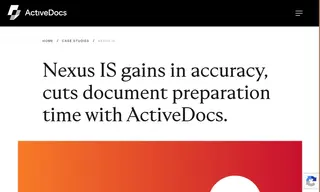 Preview of the Nexus IS Case Study
