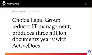 Preview of the Choice Legal Group, P.A. Case Study