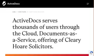 Preview of the Cleary Hoare Solicitors Case Study
