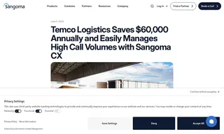 Preview of the Temco Logistics Case Study