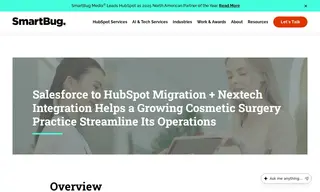 Preview of the Cosmetic Surgery and Medspa Services Provider Case Study