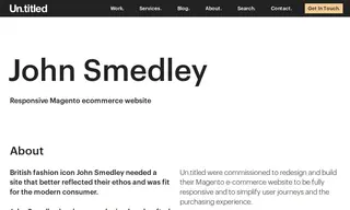 Preview of the John Smedley Case Study