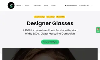 Preview of the Designer Glasses.co.uk Case Study