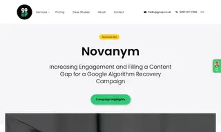 Preview of the Novanym Case Study