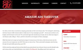 Preview of the Home Decor Ecommerce Company Case Study
