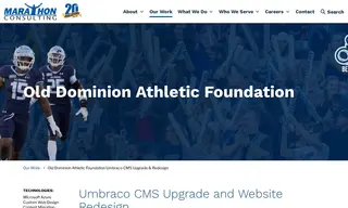 Preview of the Old Dominion Athletic Foundation Case Study