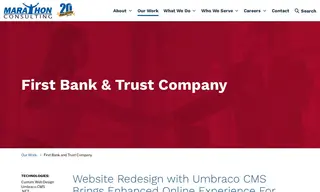 Preview of the First Bank and Trust Company Case Study