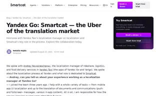 Preview of the Yandex Go Case Study