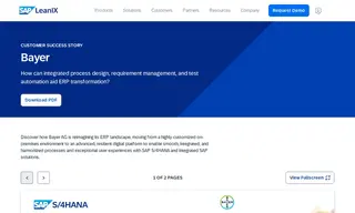 Preview of the Bayer AG Case Study