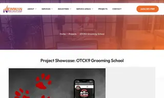 Preview of the Otck9 Grooming School Case Study