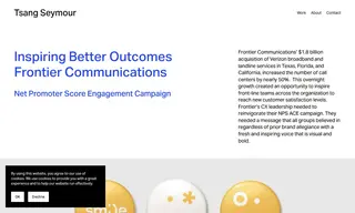 Preview of the Frontier Communications Case Study