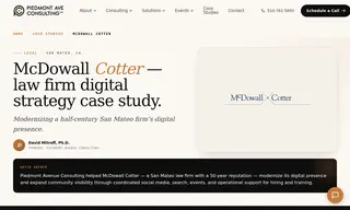 Preview of the McDowall Cotter Case Study
