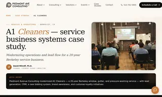 Preview of the A1 Cleaners Case Study