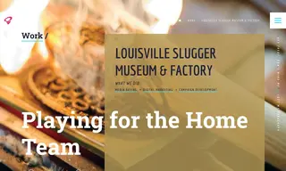 Preview of the Louisville Slugger Museum & Factory Case Study
