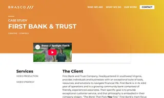Preview of the First Bank and Trust Company Case Study
