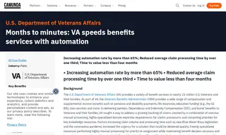 Preview of the U.S. Department of Veterans Affairs Case Study