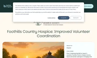 Preview of the Foothills Country Hospice Society Case Study