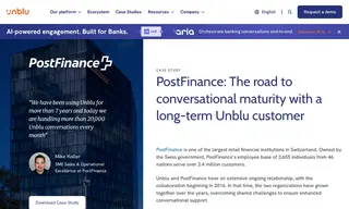 Preview of the PostFinance Case Study