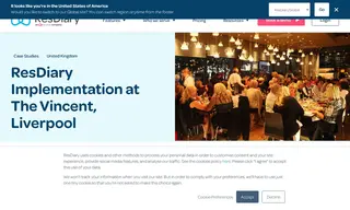 Preview of the The Vincent Café and Cocktail Bar Case Study