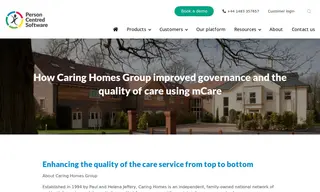 Preview of the Caring Homes Group Case Study