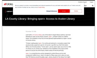 Preview of the LA County Library Case Study