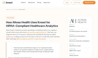 Preview of the Alteas Health Case Study