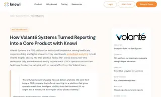 Preview of the Volanté Systems Case Study