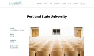 Preview of the Portland State University Case Study
