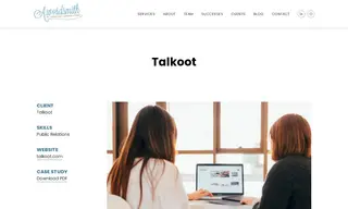 Preview of the Talkoot Case Study