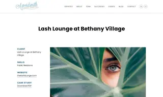 Preview of the Lash Lounge at Bethany Village Case Study