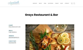 Preview of the Grays Restaurant & Bar Case Study