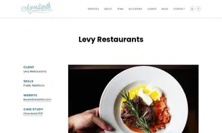 Preview of the Levy Restaurants Case Study