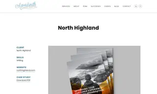 Preview of the North Highland Case Study