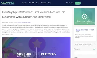 Preview of the Skyship Entertainment Case Study
