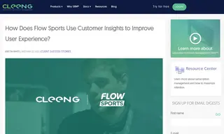 Preview of the Flow Sports Case Study