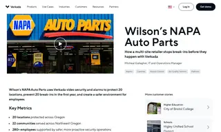 Preview of the Wilson’s NAPA Auto Parts Case Study