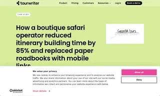 Preview of the Gazzella Tours Case Study