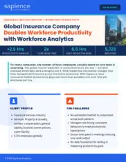 Preview of the Global Insurance Company Case Study